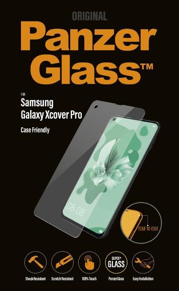 Üvegfólia PanzerGlass Edge-to-Edge Samsung Galaxy Xcover Pro üvegfólia - átlátszó