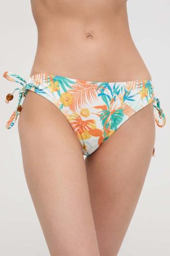 Plavkové kalhotky Pepe Jeans HIBISCUS TS BIKINI oranžová barva, PLB10509