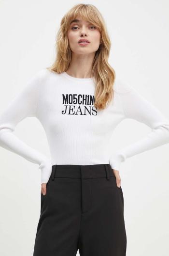 Svetr Moschino Jeans dámský, béžová barva, lehký, 0926.8205