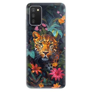 Odolné silikonové pouzdro iSaprio - Flower Jaguar - Samsung Galaxy A03s