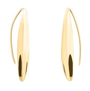 Pierre Lannier Fashion pozlacené visací náušnice Entasis BJ20A2201