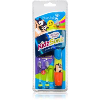 Brush Baby KidzSonic elektrický zubní kartáček + náhradní hlavice 1 ks