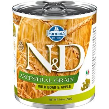 N&D Dog Low grain adult Boar & Apple 285 g (8606014102673)