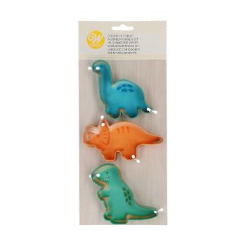 Cakesupplies Sada vykrajovátek - Dinosaurus 3 ks