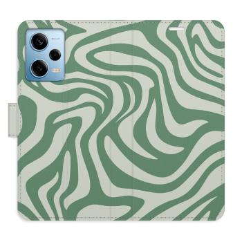 Flipové pouzdro iSaprio - Zebra Green 02 - Xiaomi Redmi Note 12 Pro 5G / Poco X5 Pro 5G