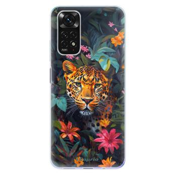 Odolné silikonové pouzdro iSaprio - Flower Jaguar - Xiaomi Redmi Note 11 / Note 11S