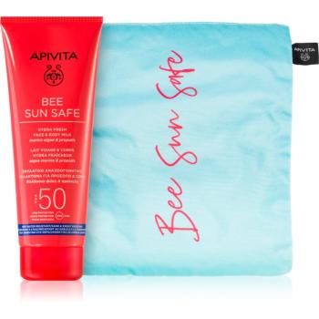 Apivita Bee Sun Safe Hydra Fresh SET opalovací mléko na obličej a tělo SPF 50 dárková sada