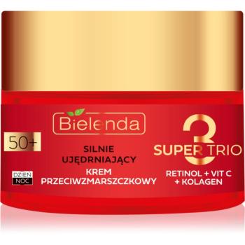 Bielenda Super Trio zpevňující krém proti vráskám 50+ 50 ml