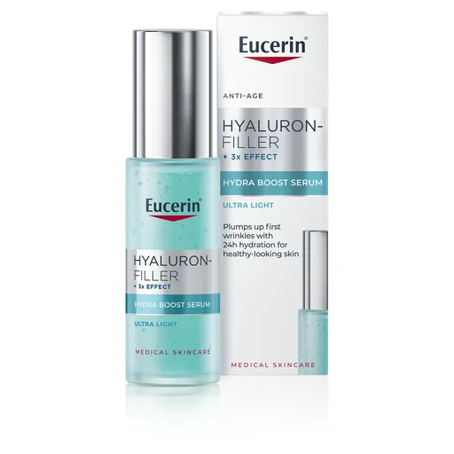 Eucerin Hydratační pleťové sérum Hyaluron-Filler+3x Effect (Hydra Boost Serum) 30 ml