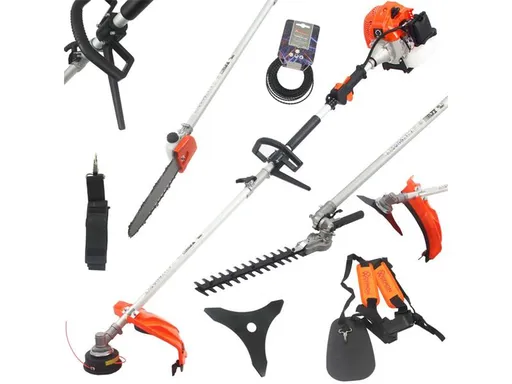 Křovinořez DEMON M83108 4v1 benzínový - zánovní - bez originálního obalu