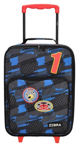 Dětský kufr Zebra Adventurer 21724 Black