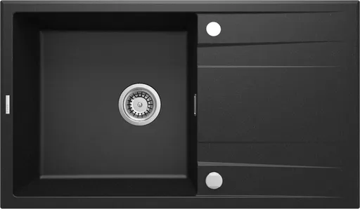 DEANTE Eridan grafit metalic Granitový dřez s odkapávačem ZQE_G113