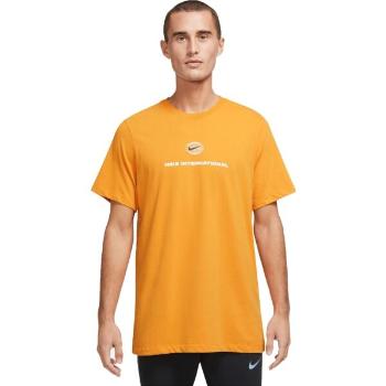 Nike DRI-FIT RUN DIVISION SU22 Pánské tričko, oranžová, velikost