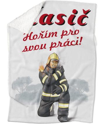 Deka Hořím pro práci (Podšití beránkem: ANO)