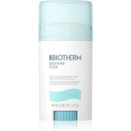 Biotherm Deo Pure Stick Anti-transpirant tuhý antiperspirant pro citlivou pokožku 40 ml
