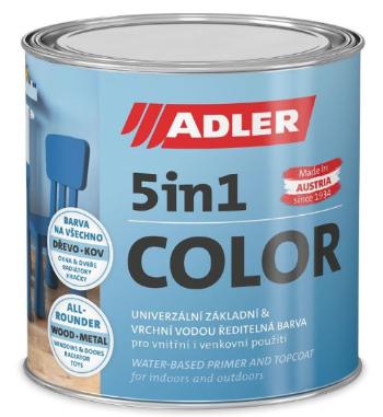 ADLER 5in1-COLOR - Univerzálna vodou riediteľná farba (zákazkové miešanie) AS 19/5 - gipfelbuch 0,75 L