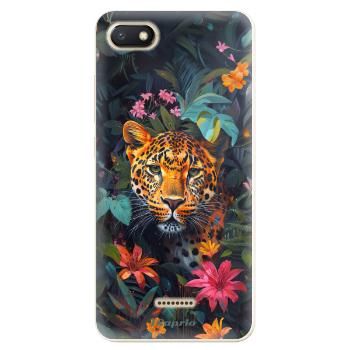 Odolné silikonové pouzdro iSaprio - Flower Jaguar - Xiaomi Redmi 6A