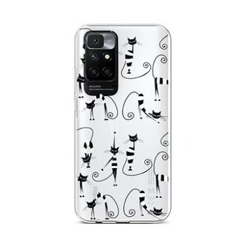 TopQ Xiaomi Redmi 10 silikon Cats 1 66533 (Sun-66533)