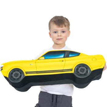 Plyšový Mustang (výber farby) (Farba mustanga: Žltá, Veľkosť mustanga: XXL)