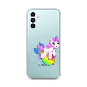 TopQ Kryt Samsung A13 5G Flying Unicorn 86977 (86977)