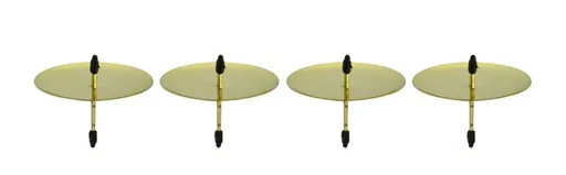 Držák svíčky do adventních věnců TORO 4ks zlatý