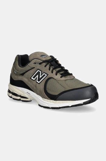 Sneakers boty New Balance 2002 zelená barva, M2002RXU