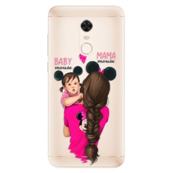 Silikonové pouzdro iSaprio - Mama Mouse Brunette and Girl - Xiaomi Redmi 5 Plus