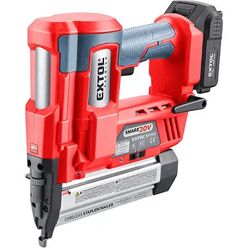 EXTOL PREMIUM hřebíkovačka/sponkovačka aku SHARE20V, 2000mAh, 8891860 (8891860)