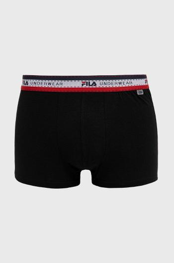 Boxerky Fila pánské, černá barva