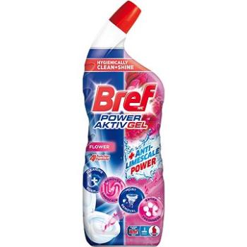 Bref Power Aktiv Gel WC čistič s efektem osvěžovače vzduchu - flower 700ml (9000101311778)