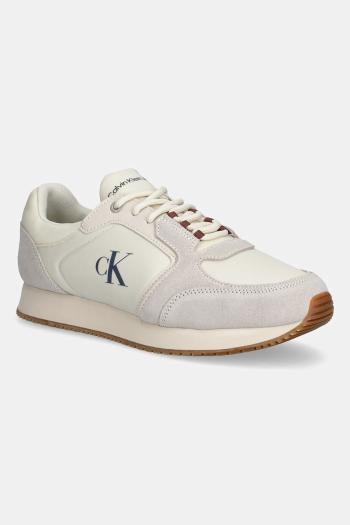 Tenisky Calvin Klein Jeans RETRO SOCK RUNNER MG WMM čierna farba, YM0YM01152
