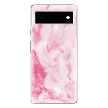 Odolné silikonové pouzdro iSaprio - RoseMarble 16 - Google Pixel 6 5G