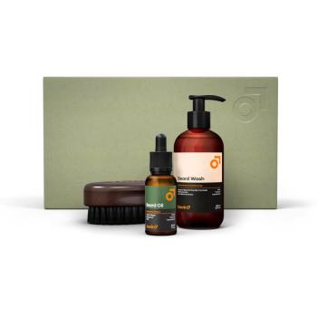 Beviro Bergamia Wood Beard Care Kit dárková sada na vousy