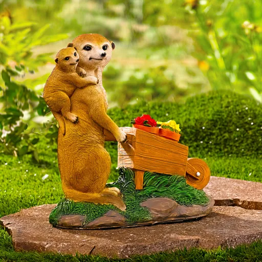 Solární surikata s kolečkem