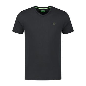 Korda Triko Kore V Neck Tee Black