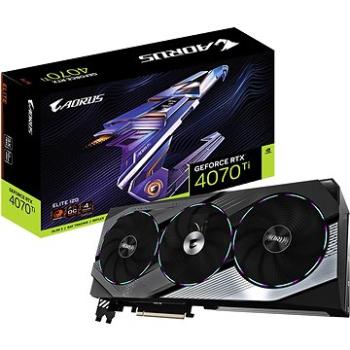 GIGABYTE AORUS GeForce RTX 4070 Ti ELITE 12G (GV-N407TAORUS E-12GD)