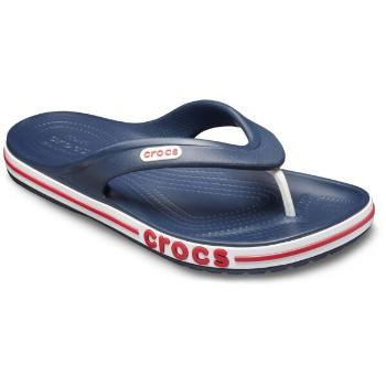 Crocs BAYABAND FLIP Uniszex flip-flop papucs, sötétkék, méret 48/49