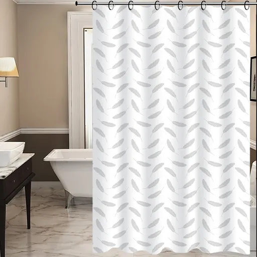 Sprchový závěs TORO Premium 178x199cm listy