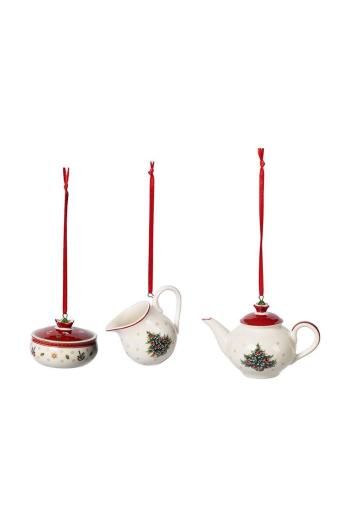 Sada svátečních dekorací Villeroy & Boch Toy‘s Delight 3-pack