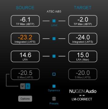 Nugen Audio LM-Correct 2