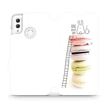 Flipové pouzdro na mobil Honor 10 Lite - M090P Makronky - have a nice day (5903226712632)