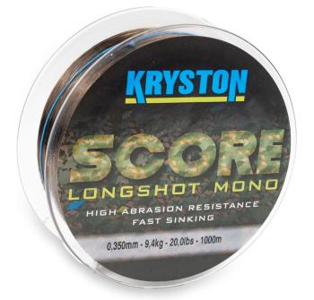 Kryston vlasec score long shot mono hnědý 1000 m - 0,31 mm 16 lb