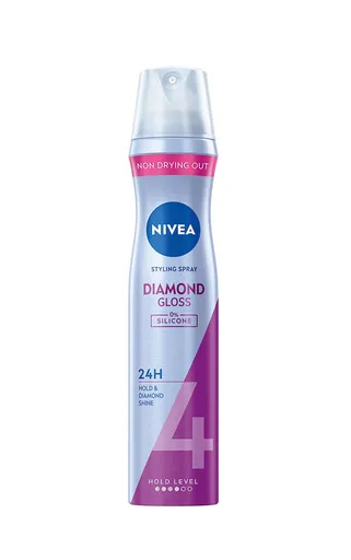 Nivea Diamond Gloss Care lak na vlasy 250 ml