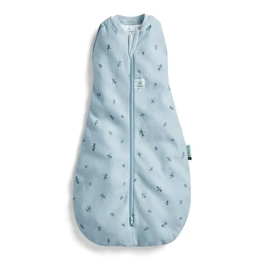 ERGOPOUCH Zavinovačka a pytel na spaní 2v1 Cocoon Dragonflies 6-12 m, 8-10 kg, 0,2 tog