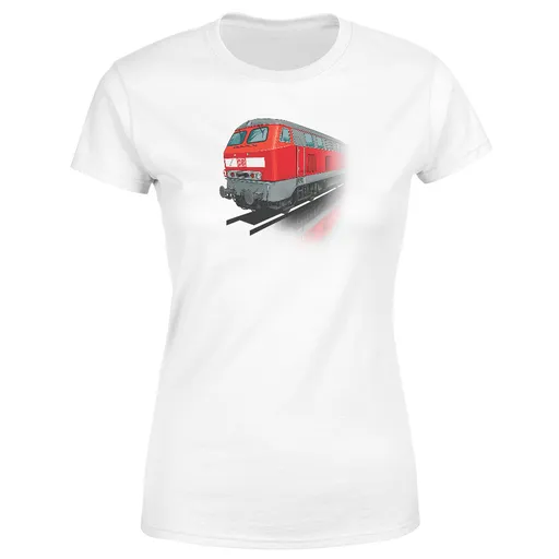 Tričko DB class 218 (Velikost: S, Typ: pro ženy, Barva trička: Bílá)