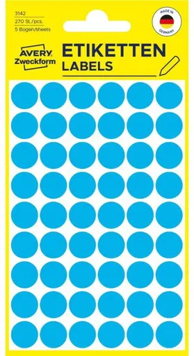Avery Zweckform 3142 Kulaté značkovací etikety (3142)