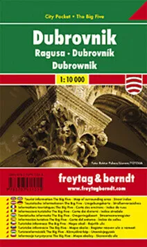 PL 134 CP Dubrovník 1:10 000 / kapesní plán města