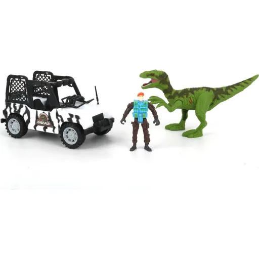 Alltoys Dinosauří set s autem (16)
