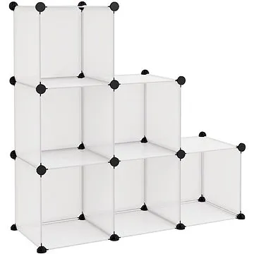 Shumee Úložný organizér s 6 kostkami průhledný PP (340552)