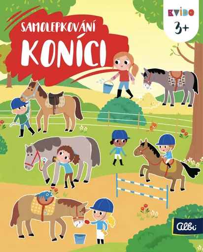 Kvído - Samolepkování: Koníci